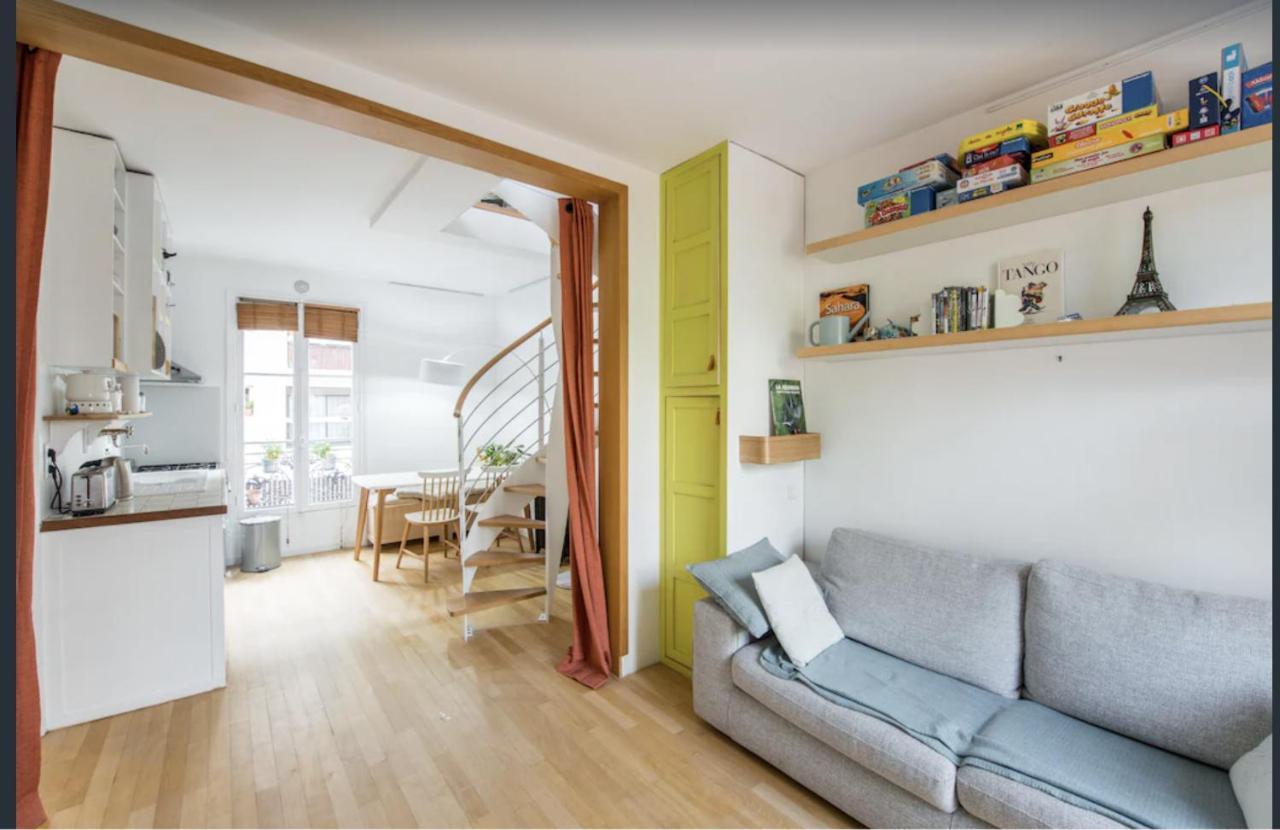 Paris Petit Appartement Lumineux Et Atypique Exteriér fotografie