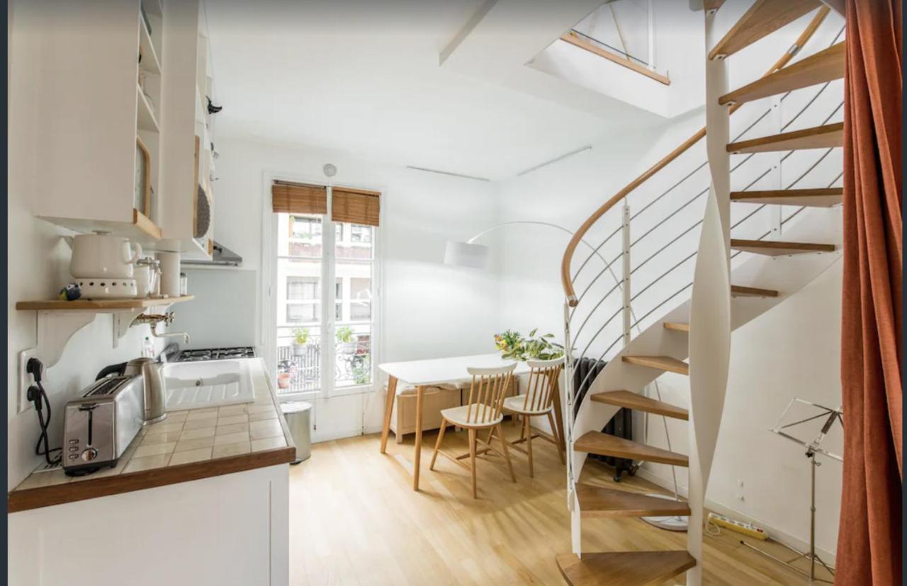 Paris Petit Appartement Lumineux Et Atypique Exteriér fotografie