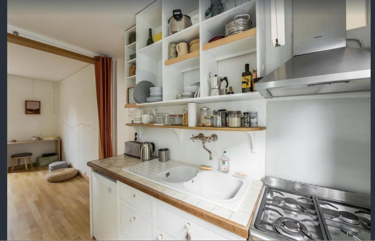 Paris Petit Appartement Lumineux Et Atypique Exteriér fotografie