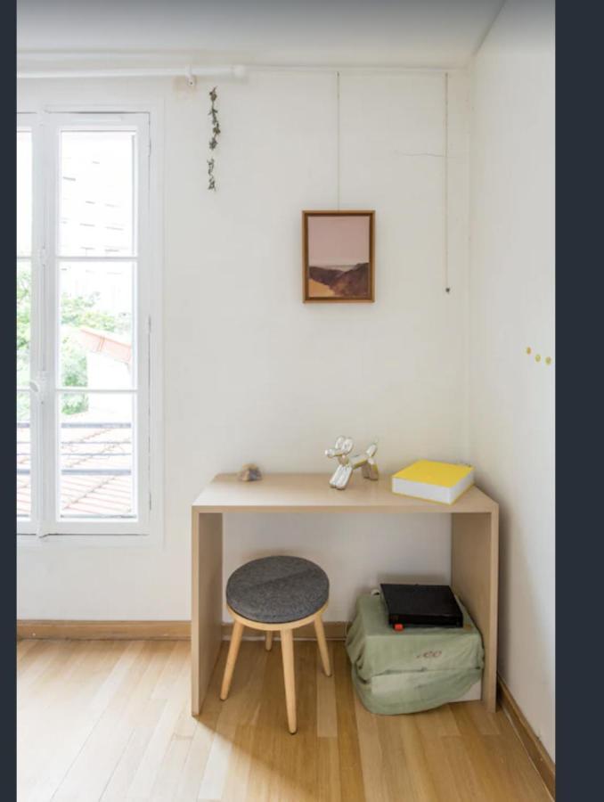 Paris Petit Appartement Lumineux Et Atypique Exteriér fotografie