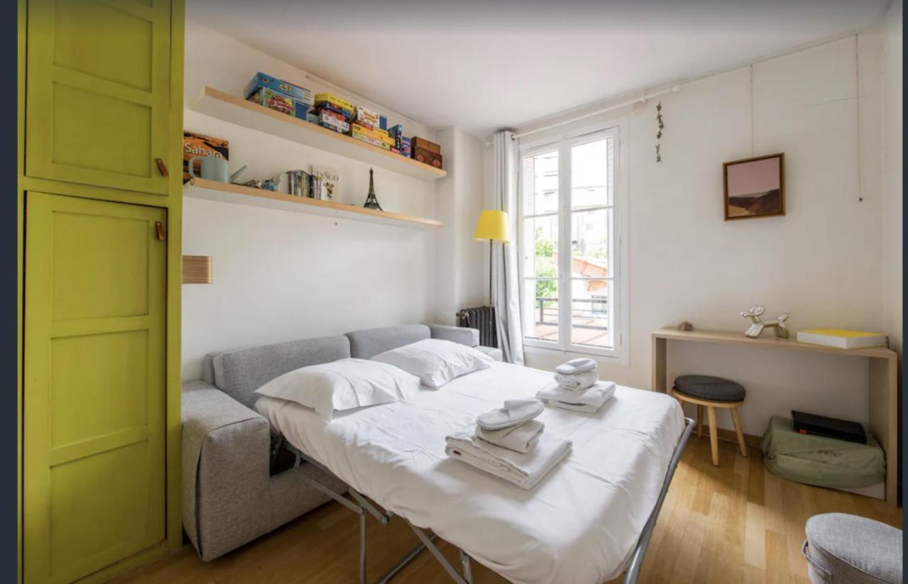 Paris Petit Appartement Lumineux Et Atypique Exteriér fotografie