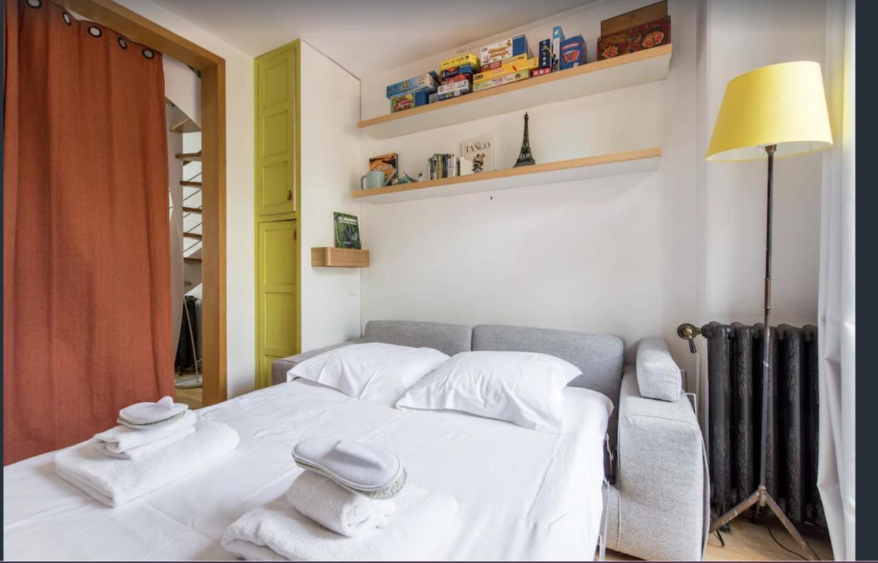 Paris Petit Appartement Lumineux Et Atypique Exteriér fotografie