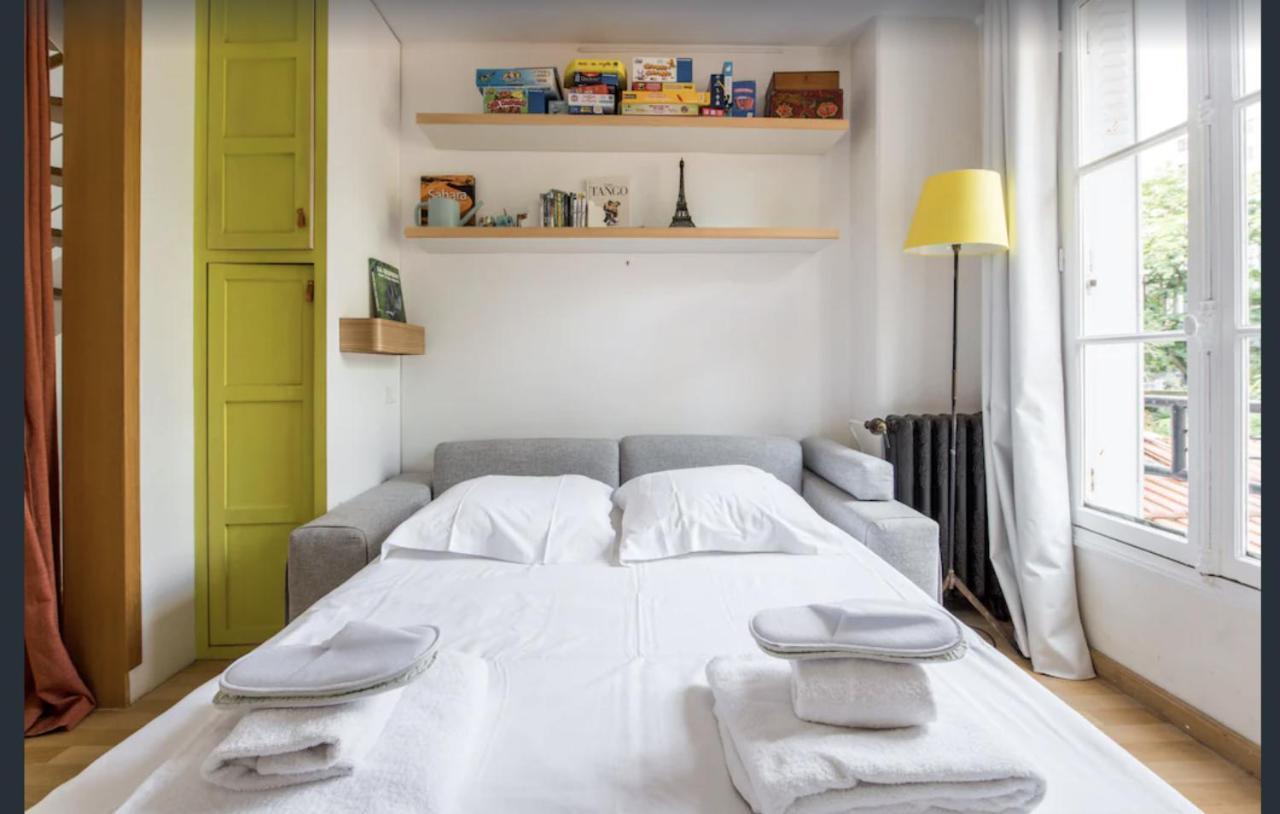 Paris Petit Appartement Lumineux Et Atypique Exteriér fotografie